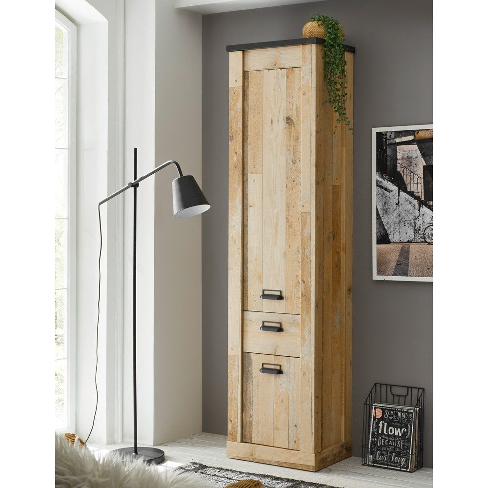 Lomadox Mehrzweckschrank SHELTON-61 in Old Style günstig online kaufen