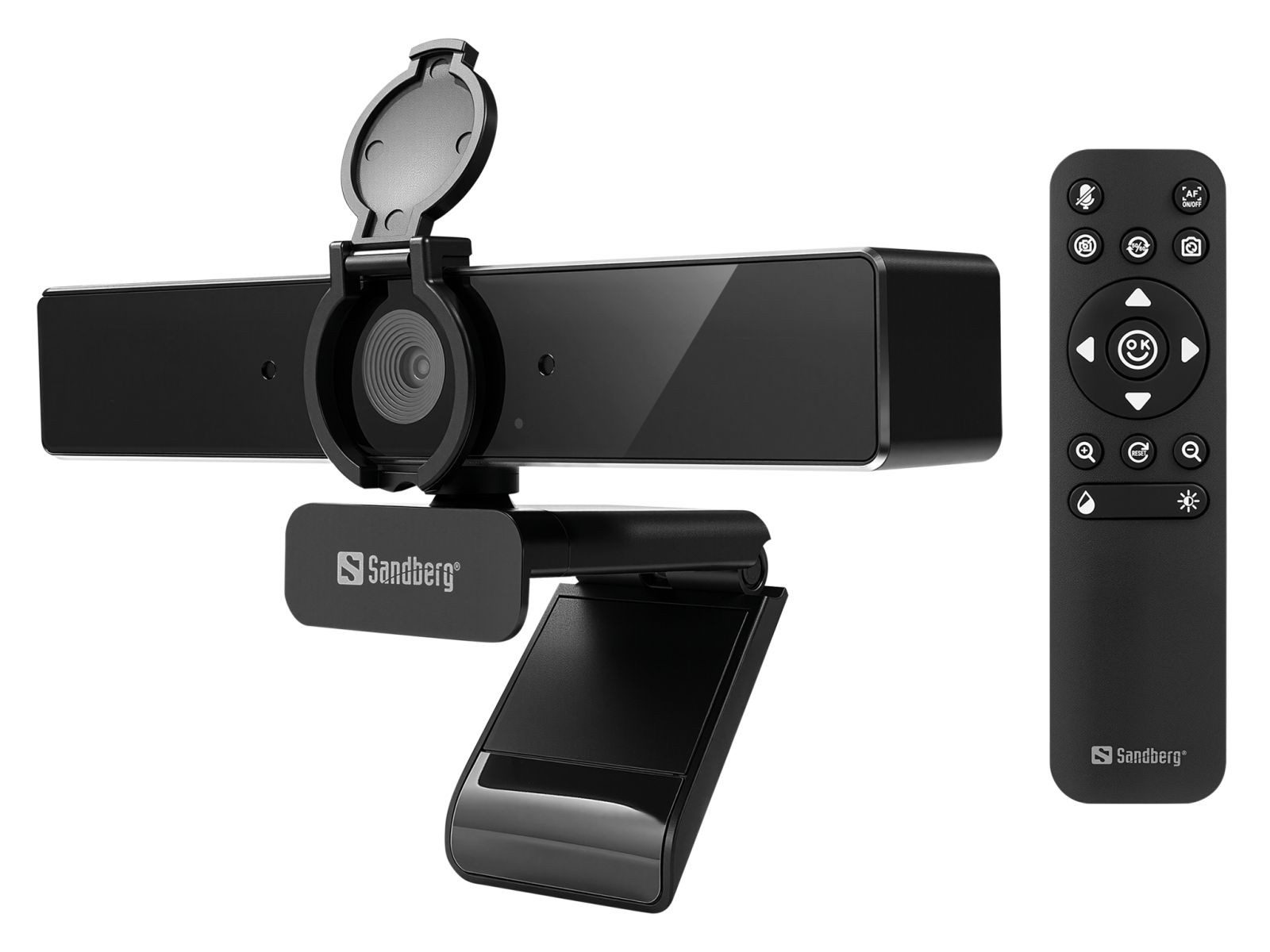 Sandberg Pro Remote - Webcam - Farbe - 8 MP - 3840 x 2160 (134-45) Webcam