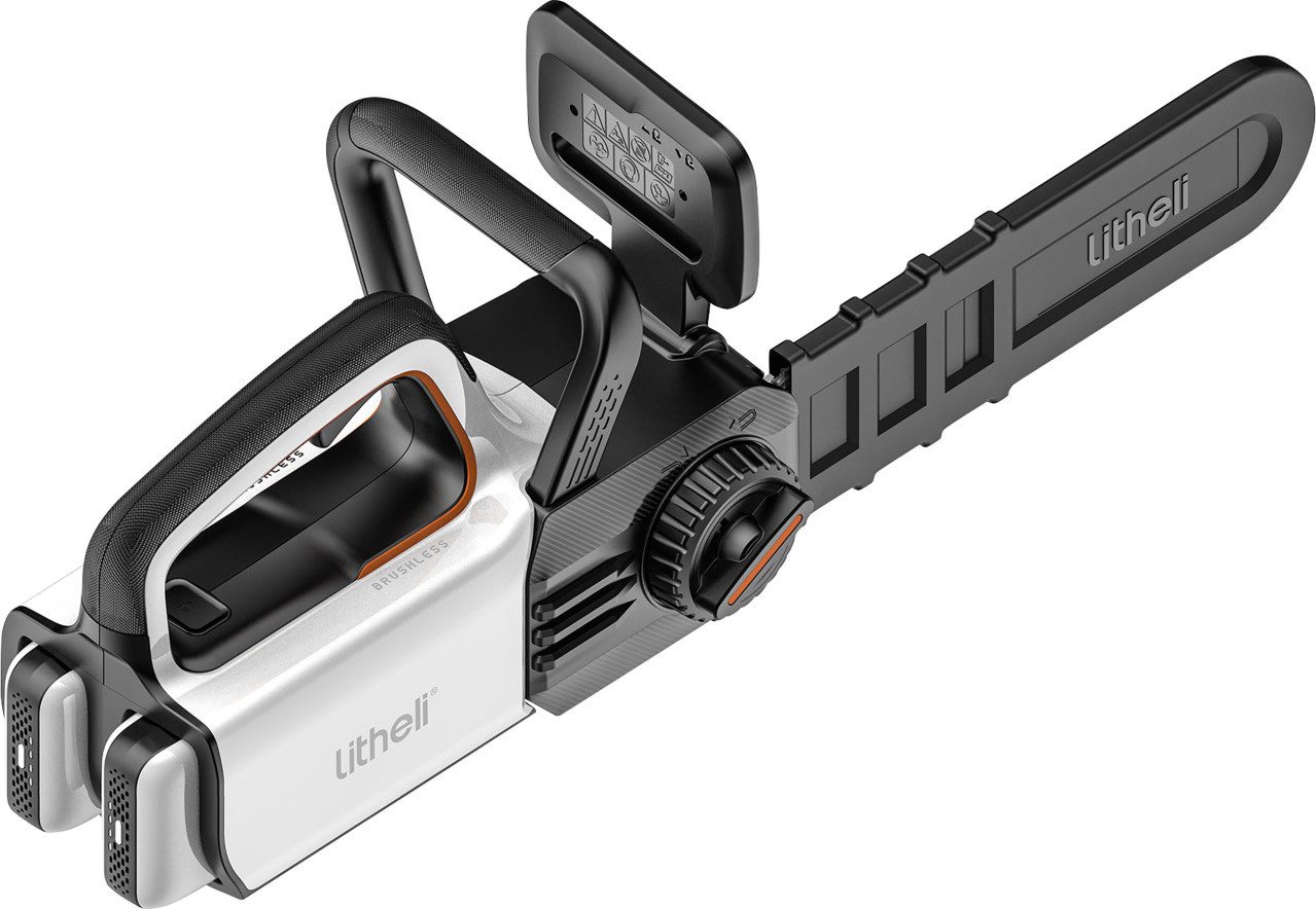 LITHELI Akku-Kettensäge Litheli Akku-Kettensäge 20, 20 V, 2 Ah, Li-Ionen