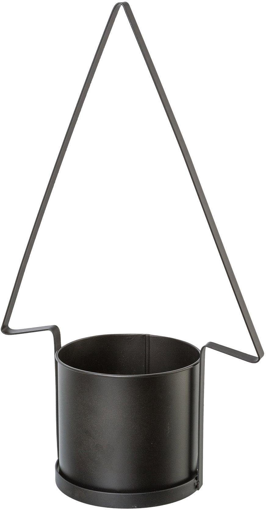 Creativ deco Dekobaum PLATANUS, Weihnachtsdeko, Tannenbaum als Blumentopf, aus Metall