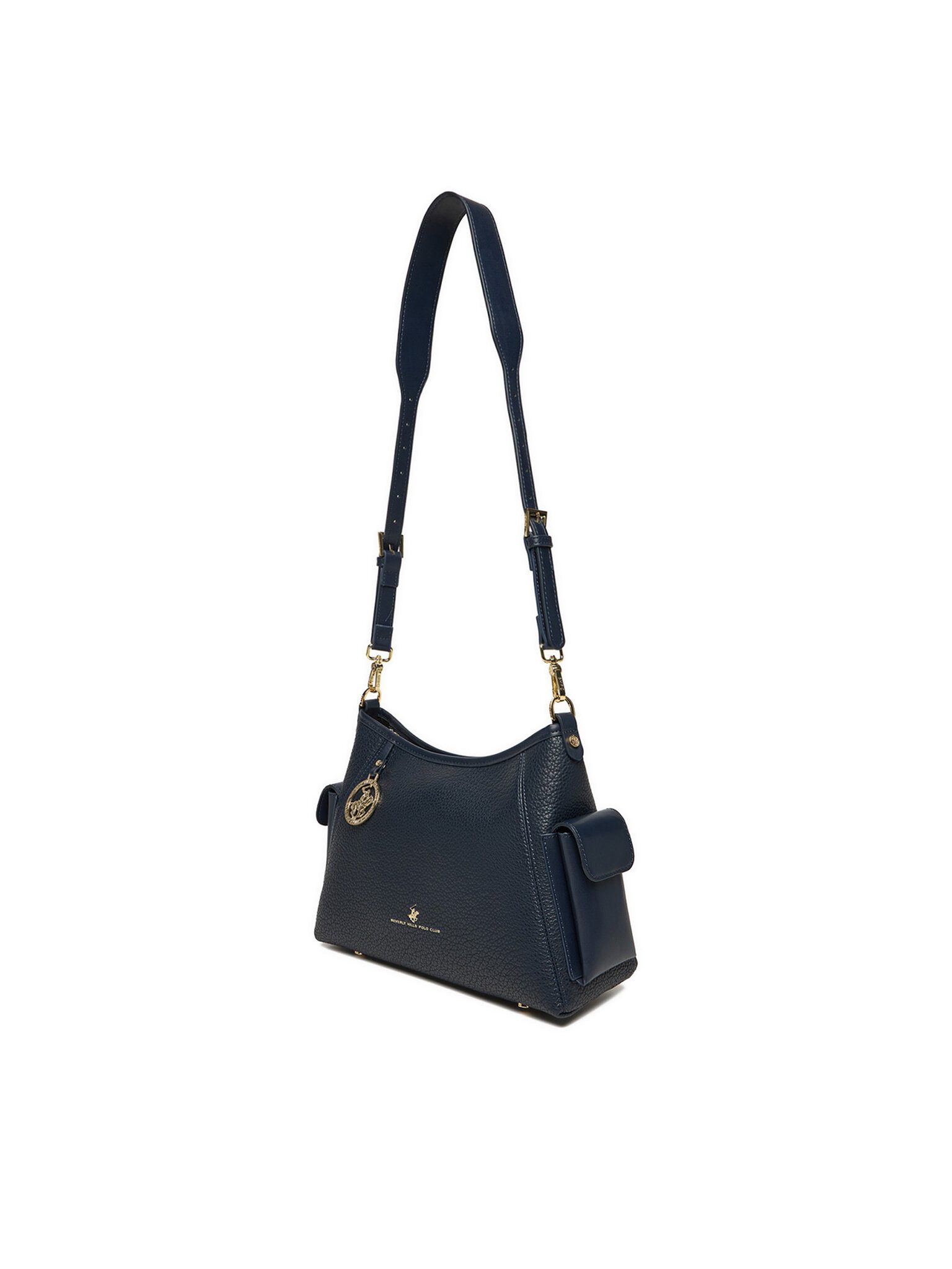 BEVERLY HILLS POLO CLUB Handtasche Beverly Hills Polo Club Damenhandtasche Marineblau BEVERLY HILLS POLO