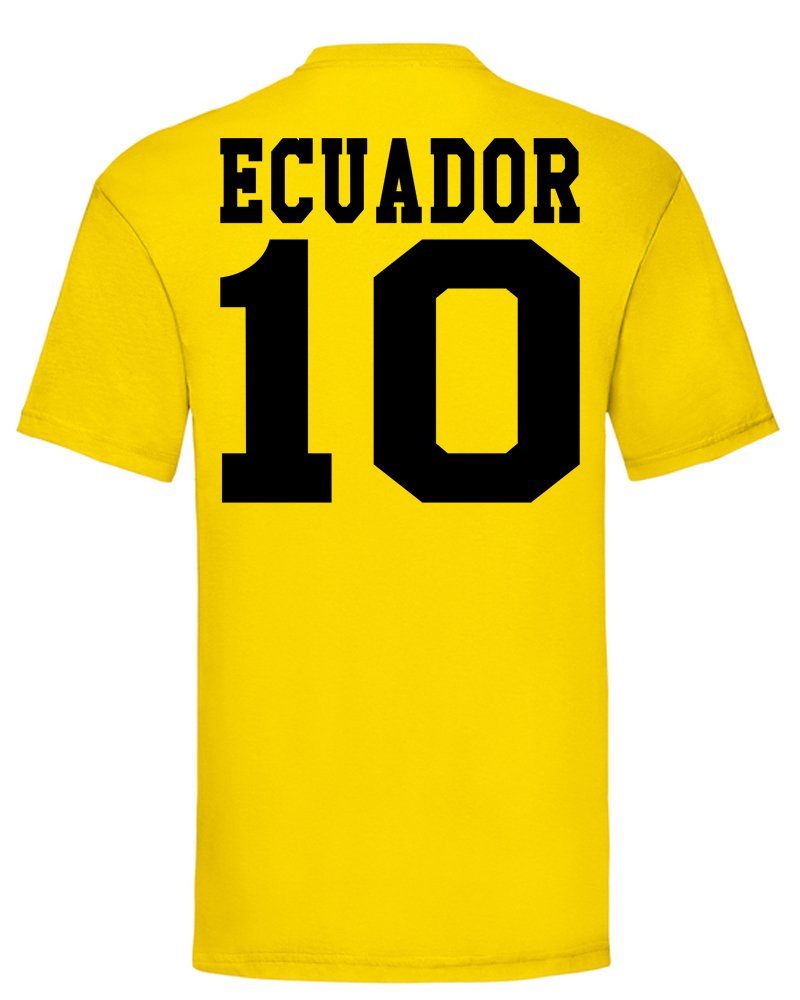 Blondie Copa Ecuador & America Herren Brownie Trikot Weltmeister Sport Fußball WM T-Shirt