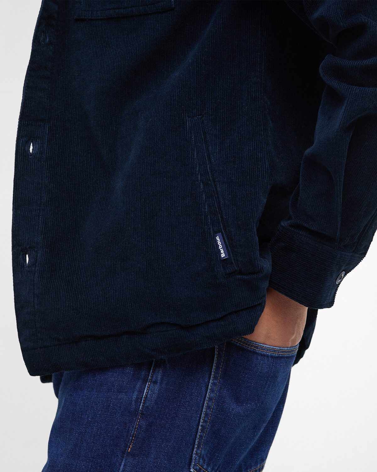 Barbour Hemdjacke Regular Cord Overshirt günstig online kaufen