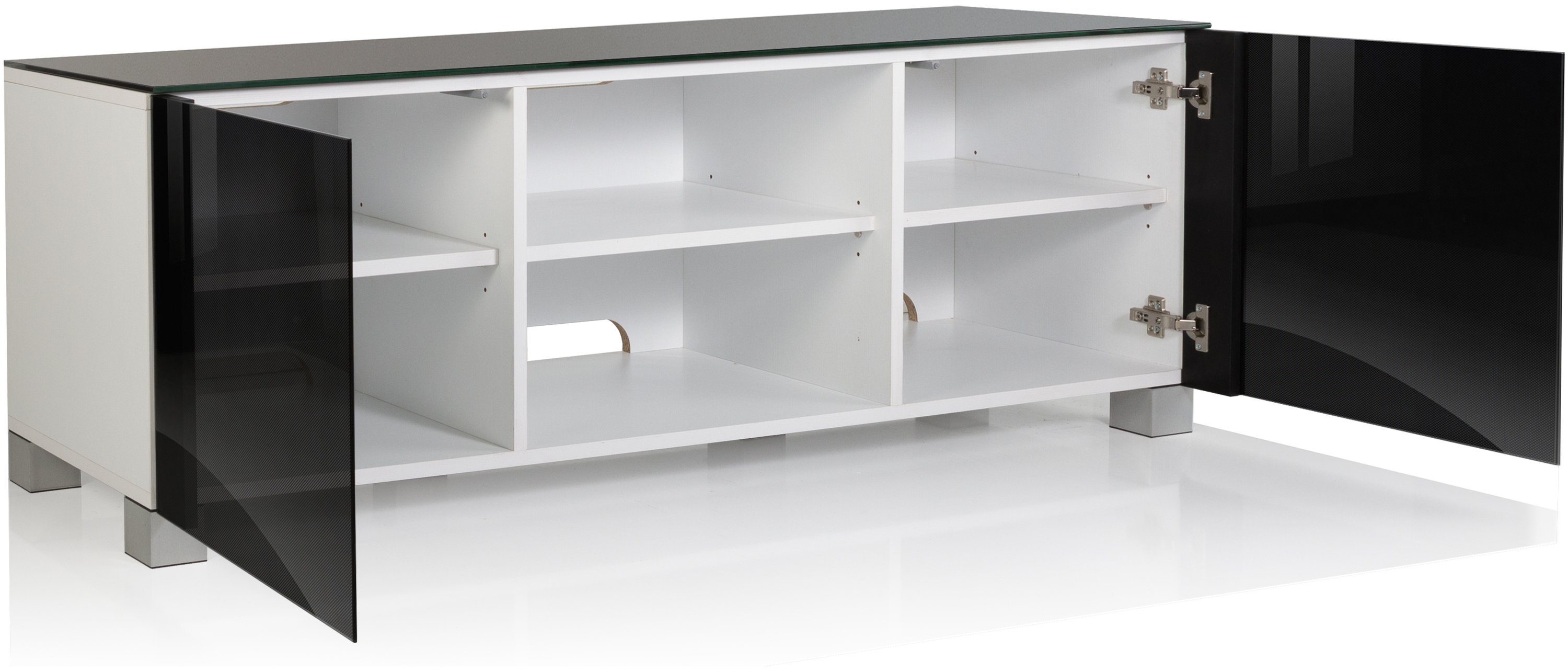 VCM TV-Board TV Möbel Wohnzimmer Luxala H. 50 x B. 150 x T. 45, Lowboard, Kabelführung, Fernsehschrank, Fernsehregal, Fernsehtisch