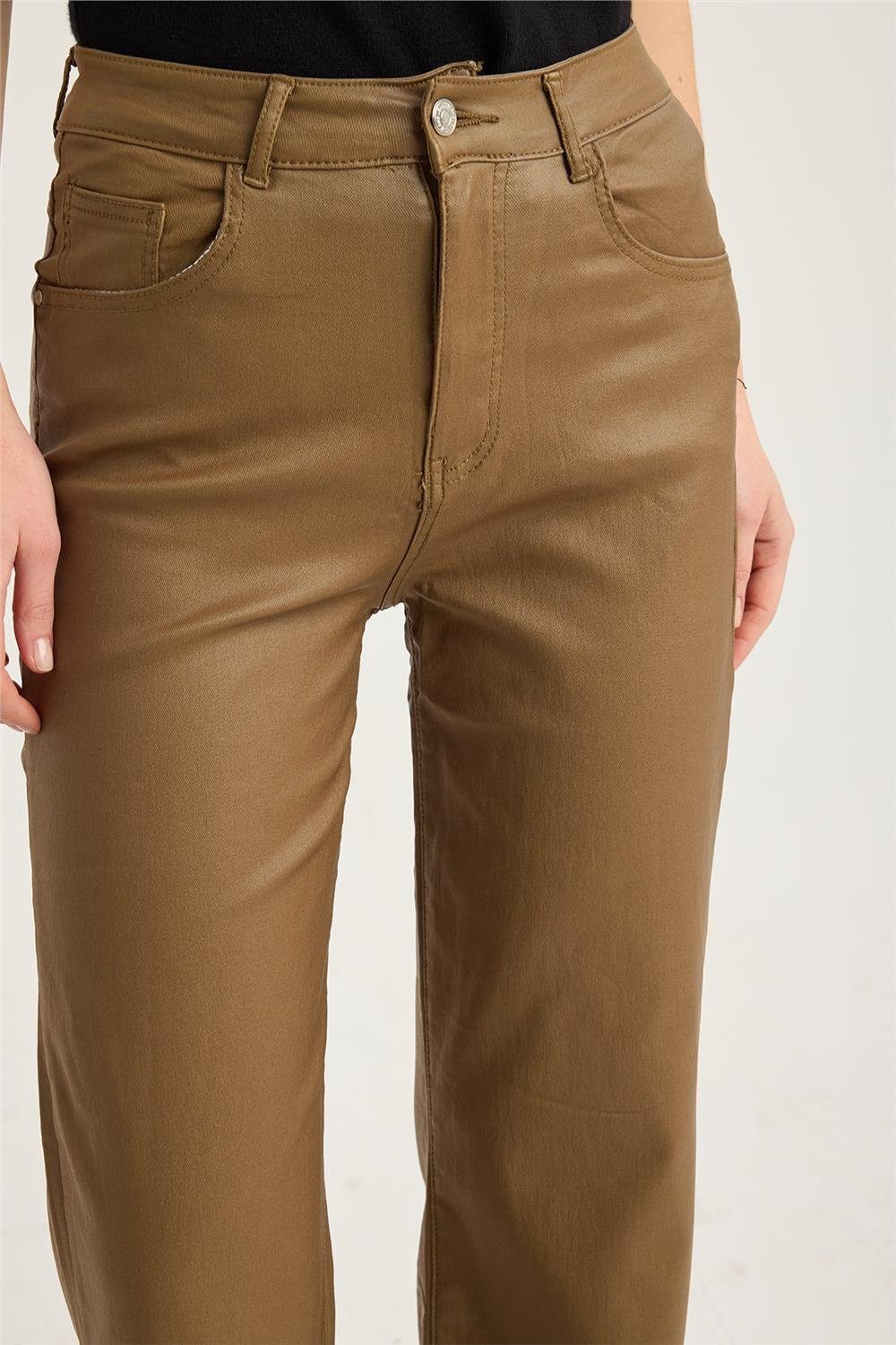 Bequeme Jeans Wachshosen