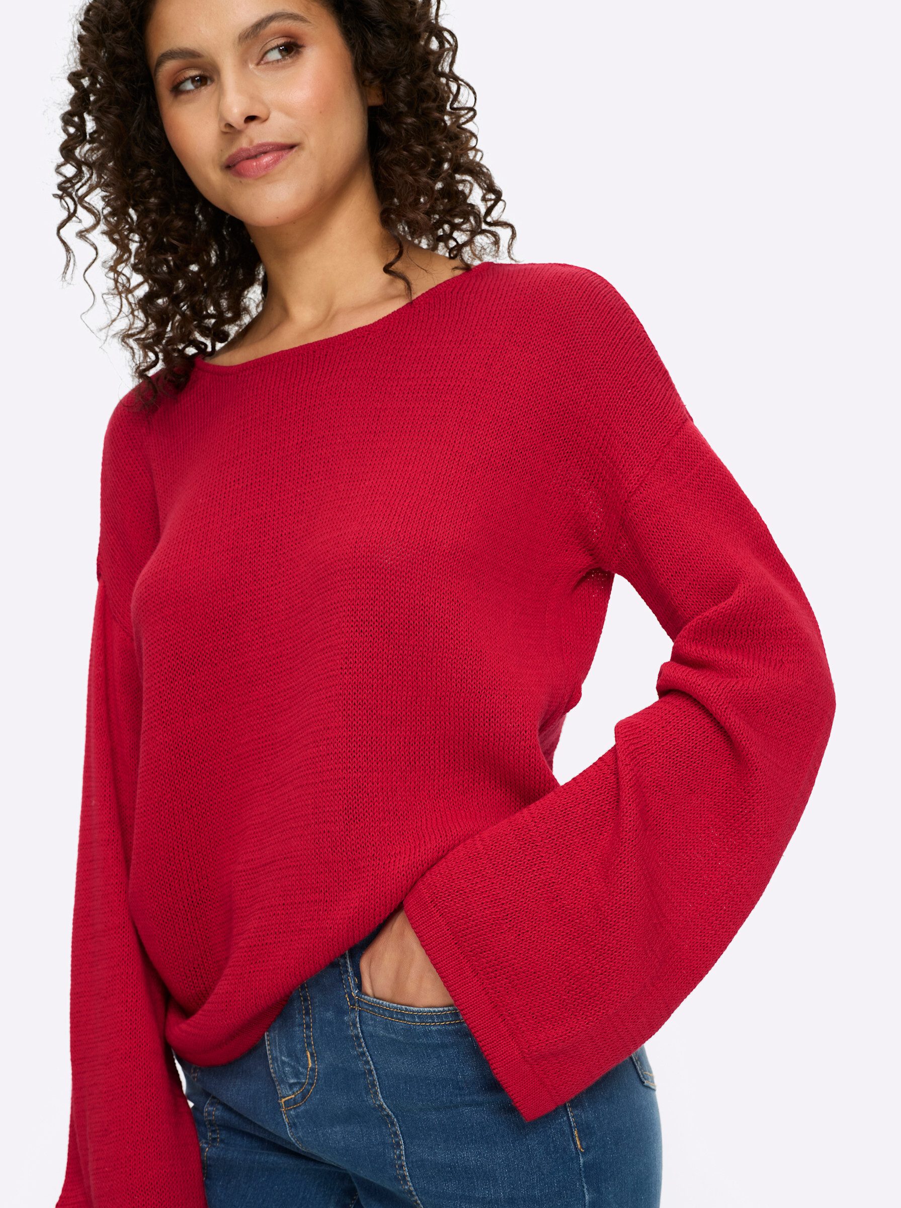 heine Strickpullover Pullover Langarm