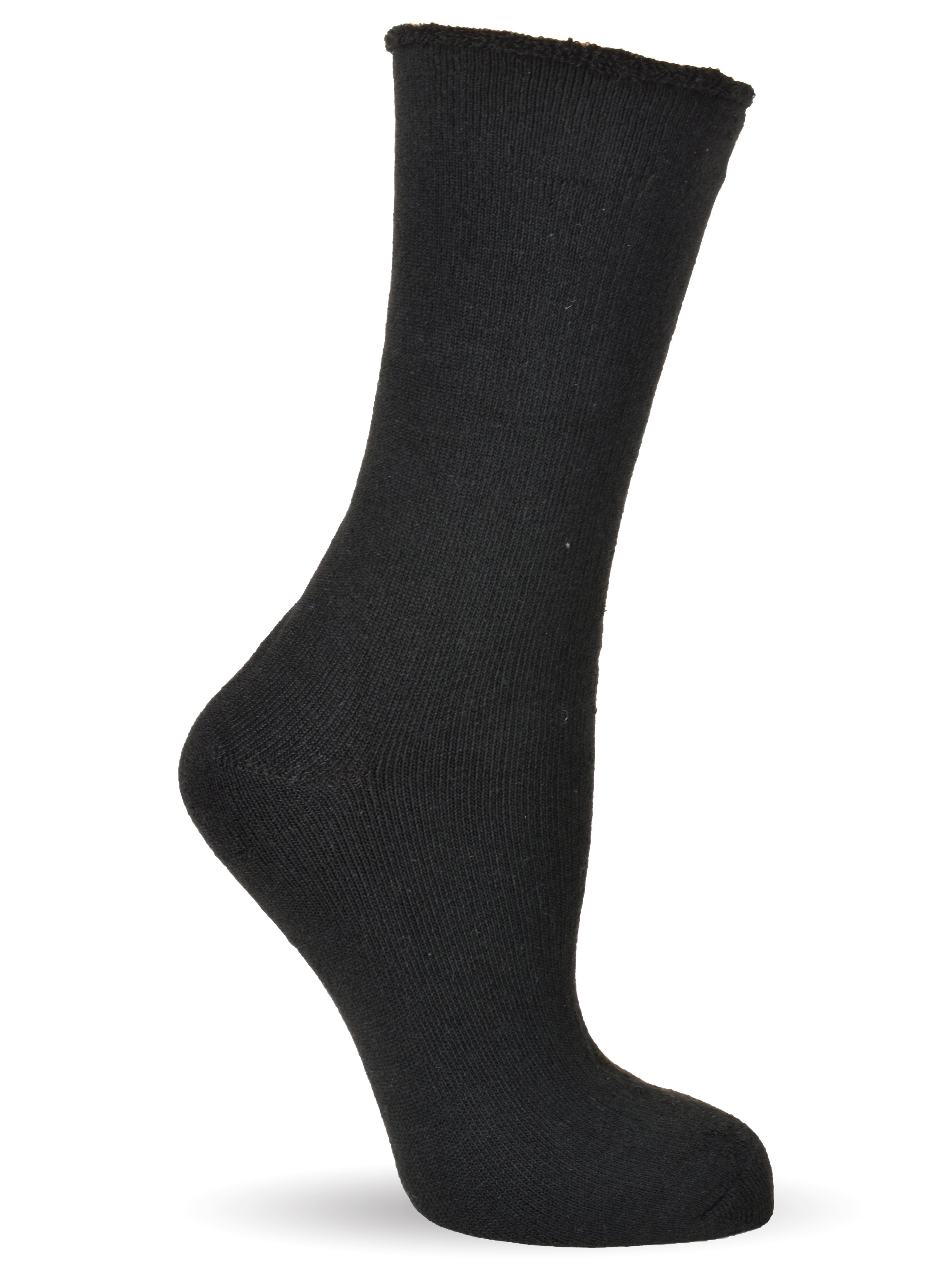 Frostfighter Thermosocken Herren Wintersocken ohne Gummi (6-Paar, Schwarz) günstig online kaufen