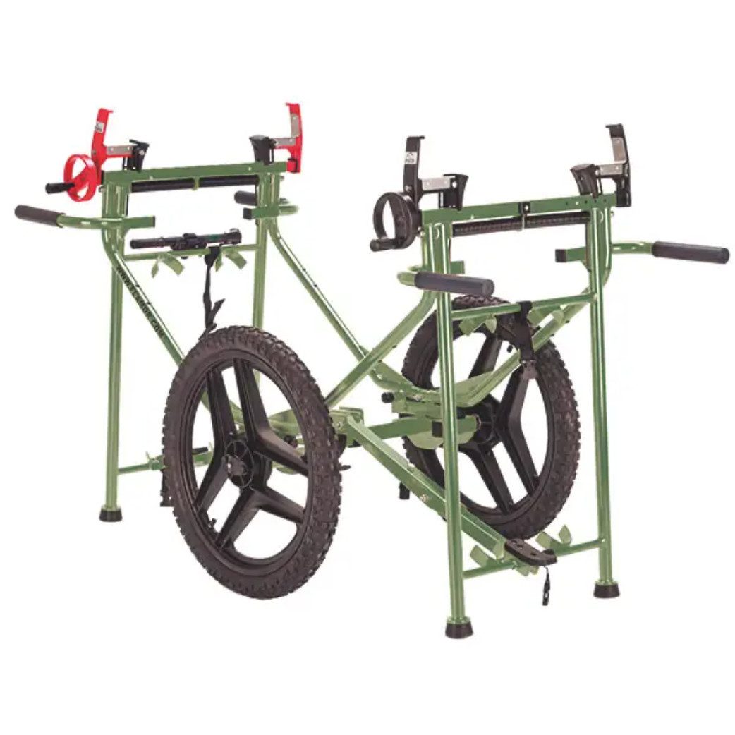 DocMed Transportwagen Carrier EL3000/ EL2000 Olivgrün oder Orange, (geländegängige Krankentrage, 1-St), Max. Belastbarkeit 200 kg, Ermöglicht den Patiententransport