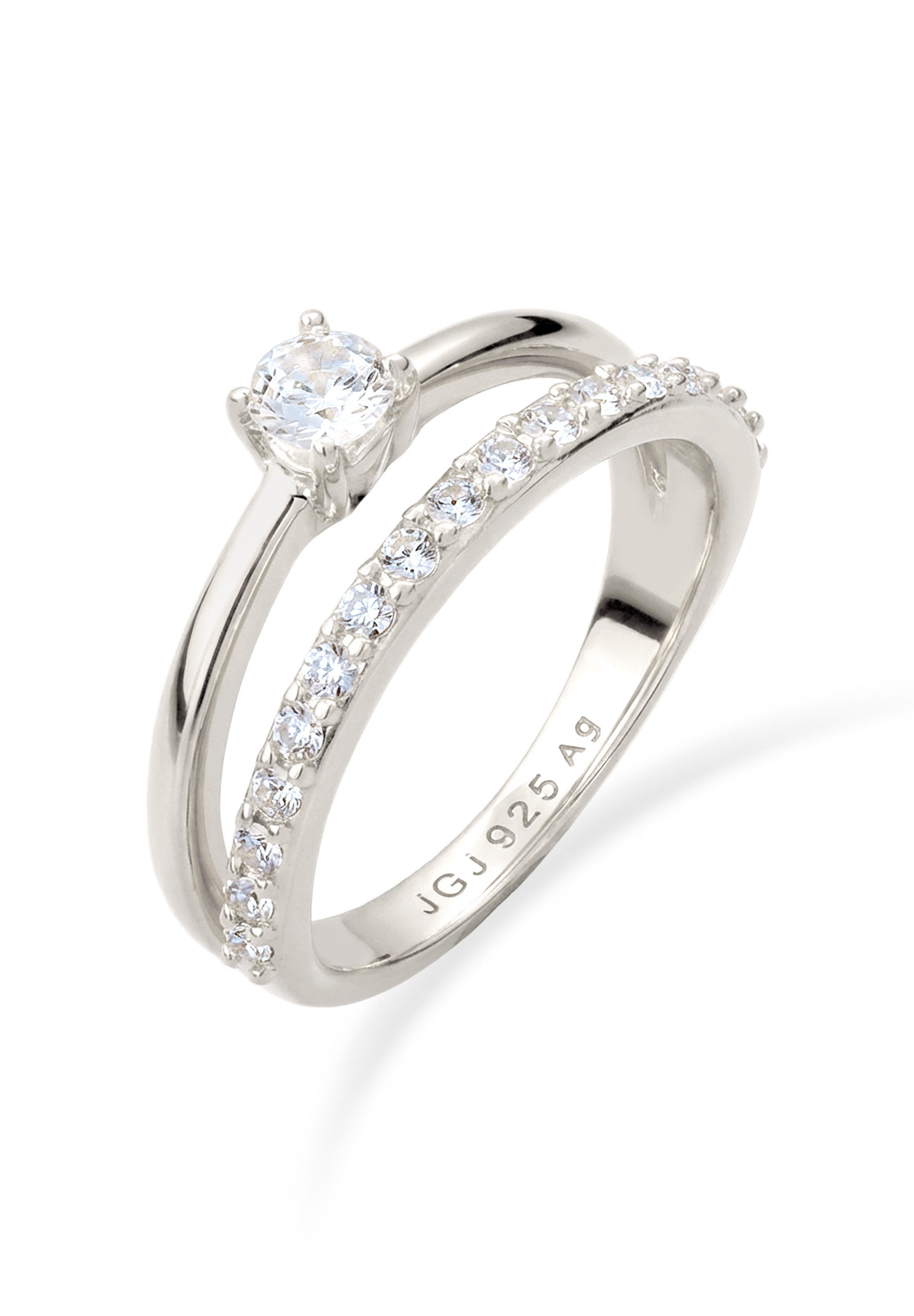 Fingerring mit Kristallen von Swarovski® 925 Sterling Silber