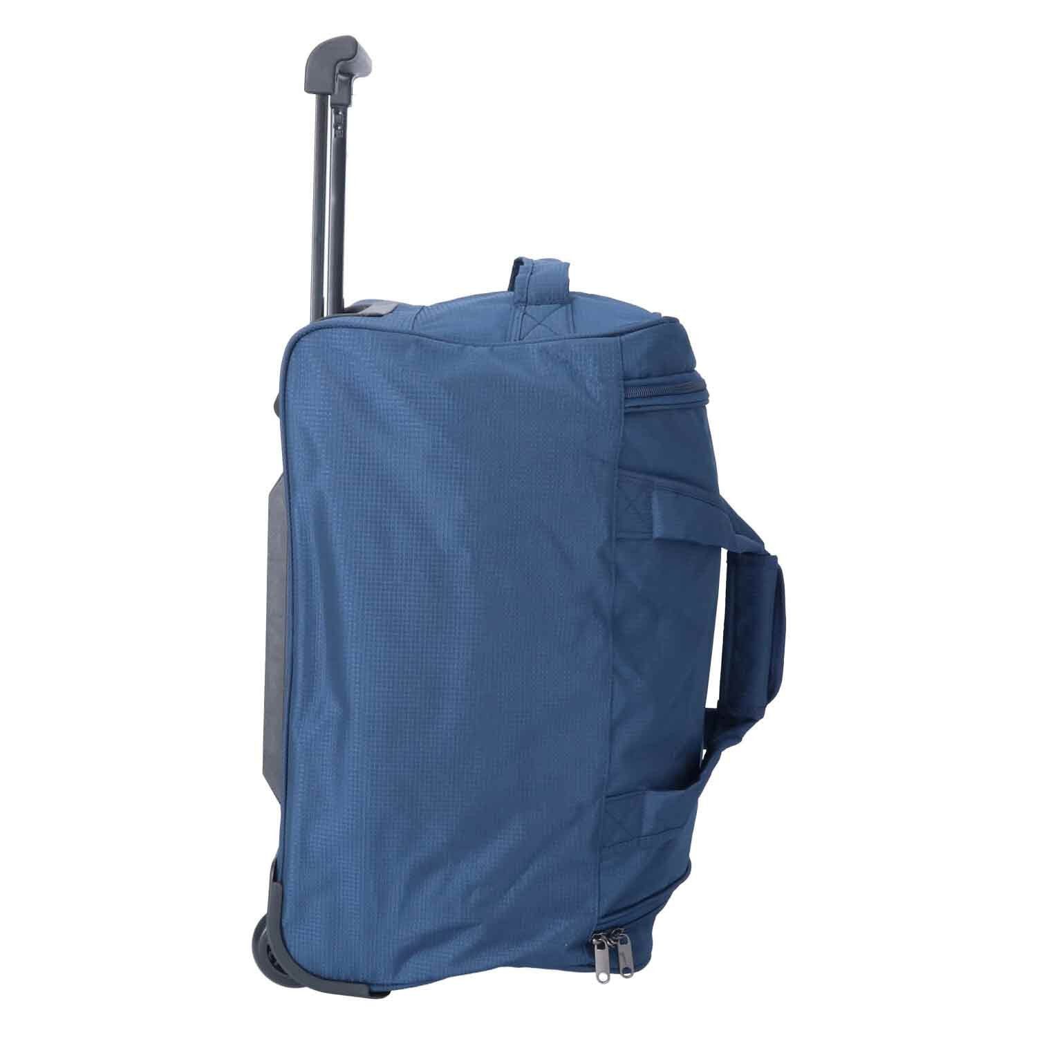 TheTrueC Reisetasche TheTrueC Rollenreisetasche 51cm Trolley Koffer Sporttasche dunkelblau – Bild 3 von 5