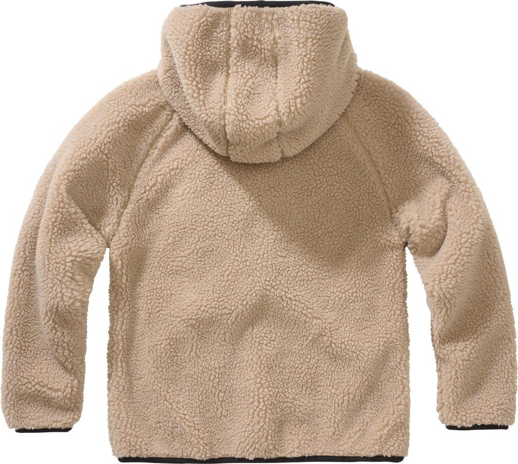 Brandit Fleecejacke Kids Teddyfleece Jacket Hooded – Bild 2 von 4
