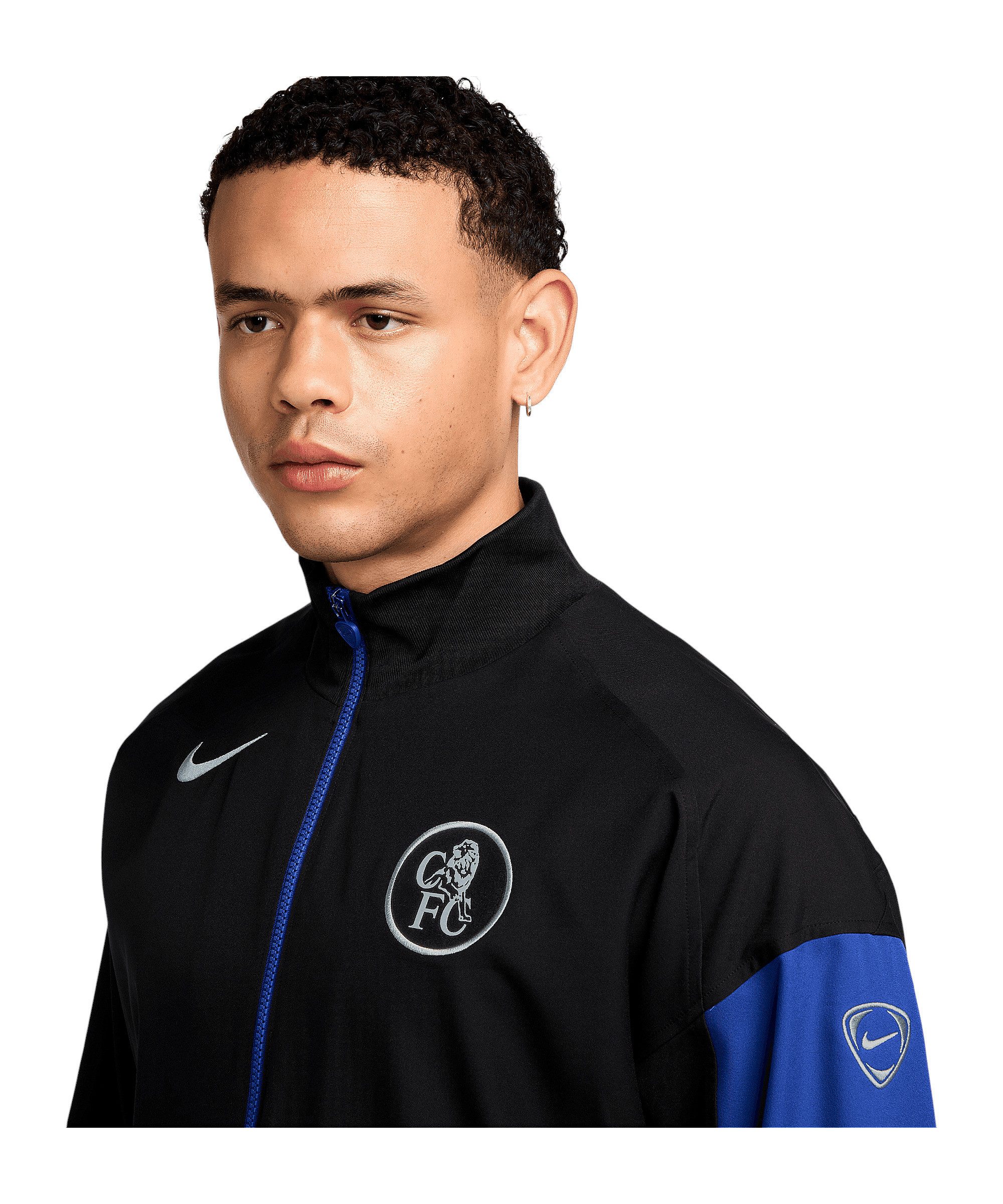 Nike Sweatjacke Nike Performance FC Chelsea London Trainingsjacke Polyester – Bild 3 von 3
