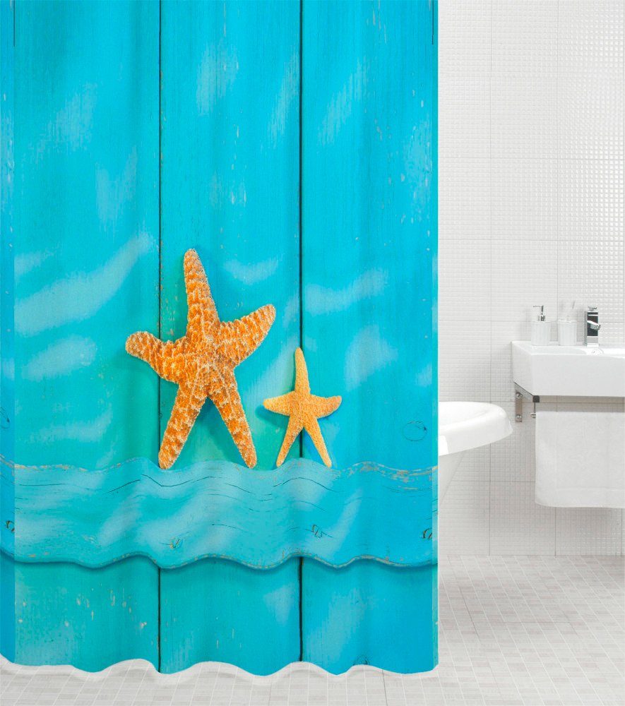 Sanilo Duschvorhang Starfish Breite 180 cm