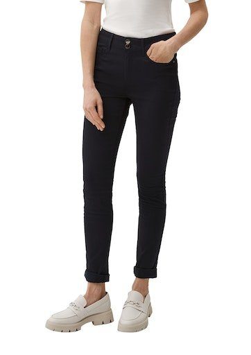 s.Oliver BLACK LABEL 5-Pocket-Jeans mit Doppelknopf-Verschluss