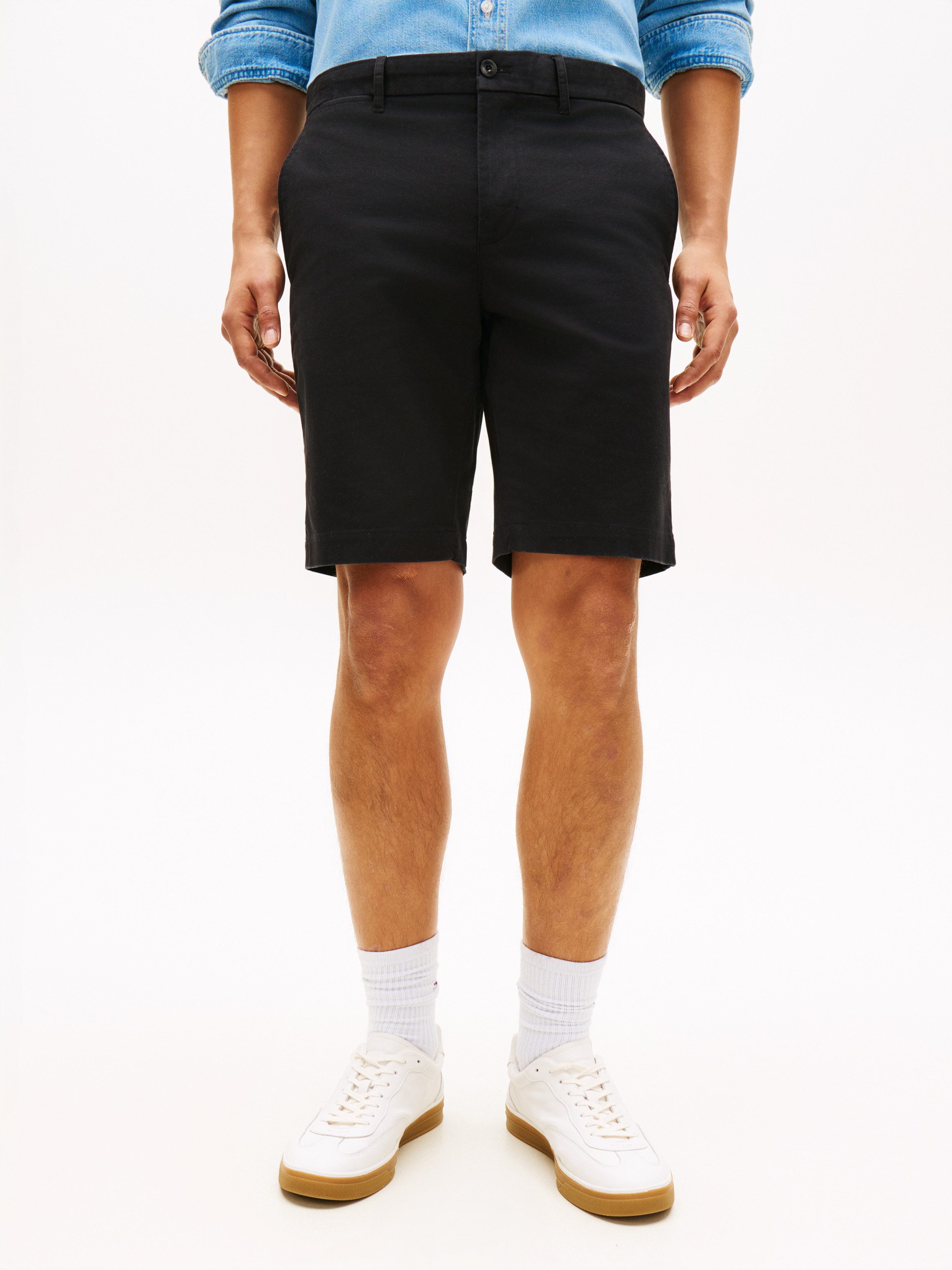 Tommy Hilfiger Chinoshorts DENTON gerade Form, schlichtes Design