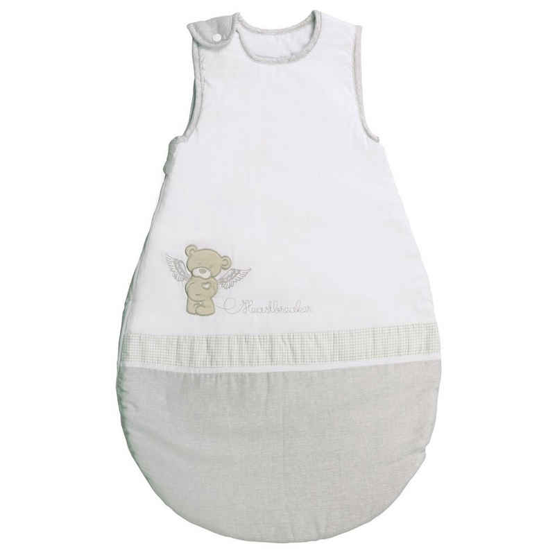 roba® Babyschlafsack aus atmungsaktivet Baumwolle, ganzjährig nutzbar, unisex