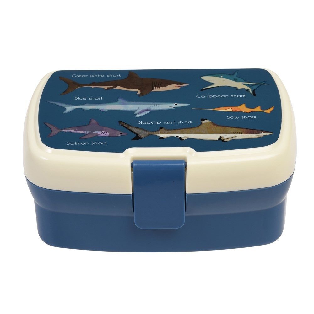 Lunchbox mit herausnehmbaren Fach Sharks (Haie)