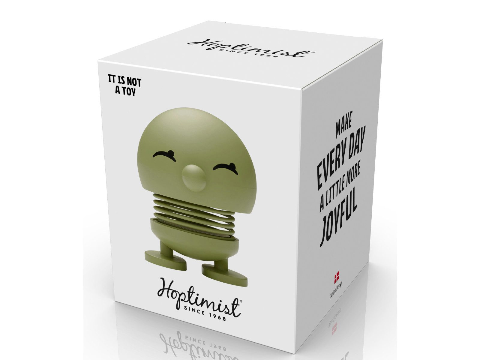 HOPTIMIST Dekofigur Soft Bimble S Olive 7,6cm