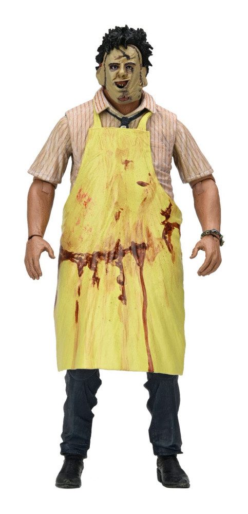 NECA Actionfigur Texas Chainsaw Massacre Clothed Actionfigur Leatherface 50th Anniversa