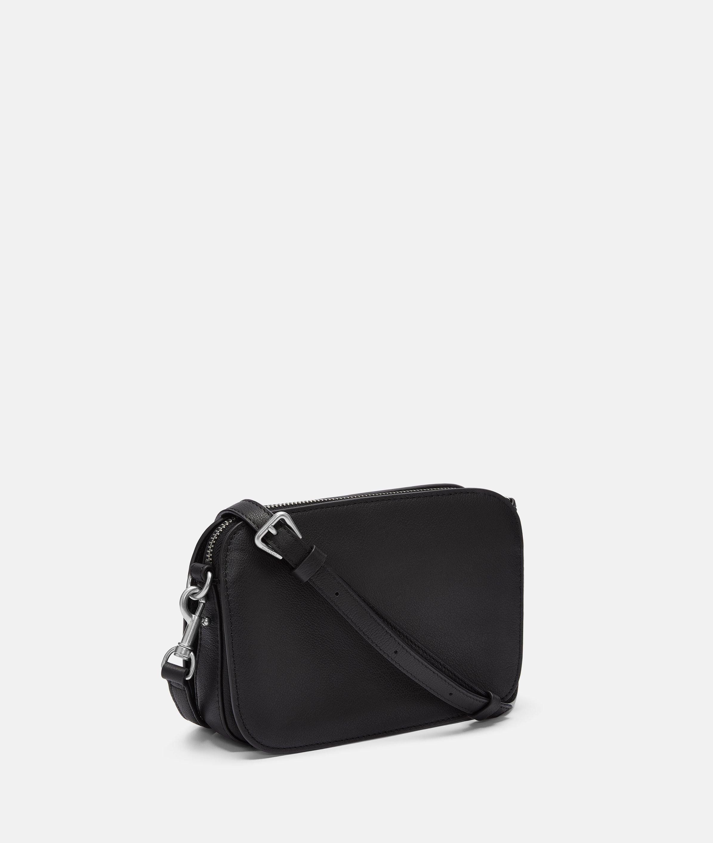 Liebeskind Berlin Umhängetasche Crossbody LUKA, Handliche Crossbody-Bag aus Glattleder