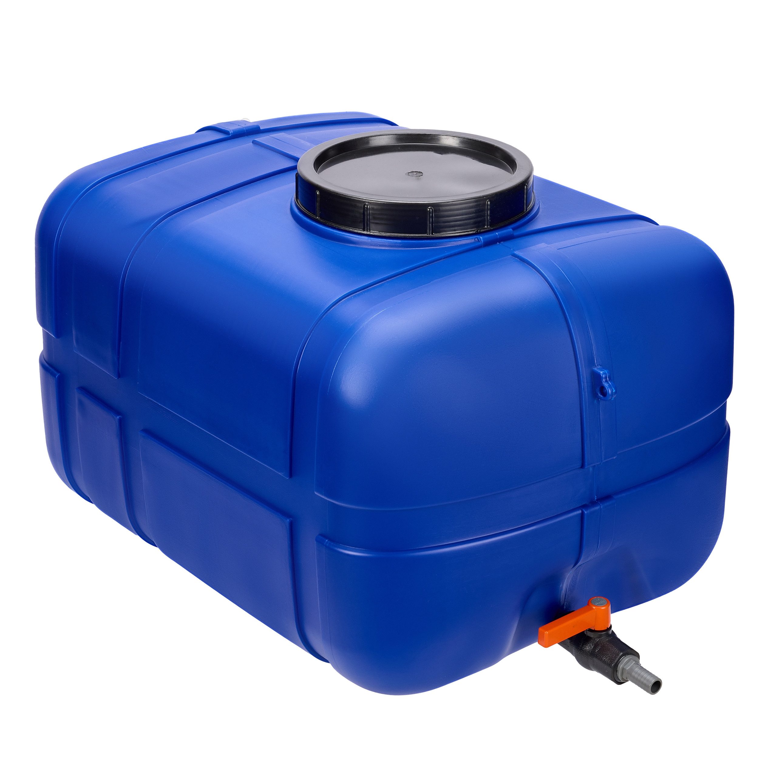 Garronda Regentonne Wasserbehälter mit Deckel Regenwassertank Großbehälter GD-0098, 150 l, BPA-Frei