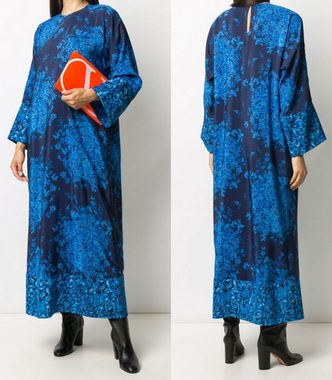 Valentino Midikleid VALENTINO GARAVANI SILK Caftan Maxi Dress Delft Floral Print Kleid Max
