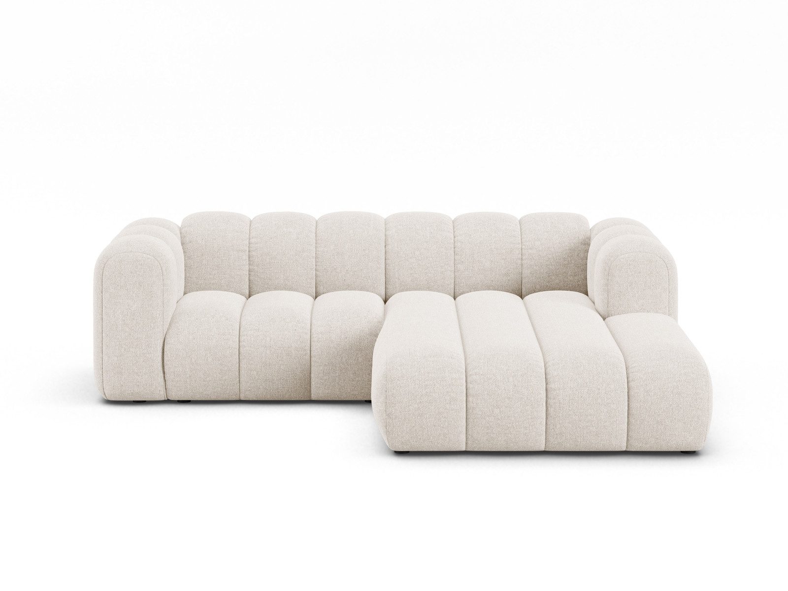 Micadoni Ecksofa Lupine, modular 3-Sitzer