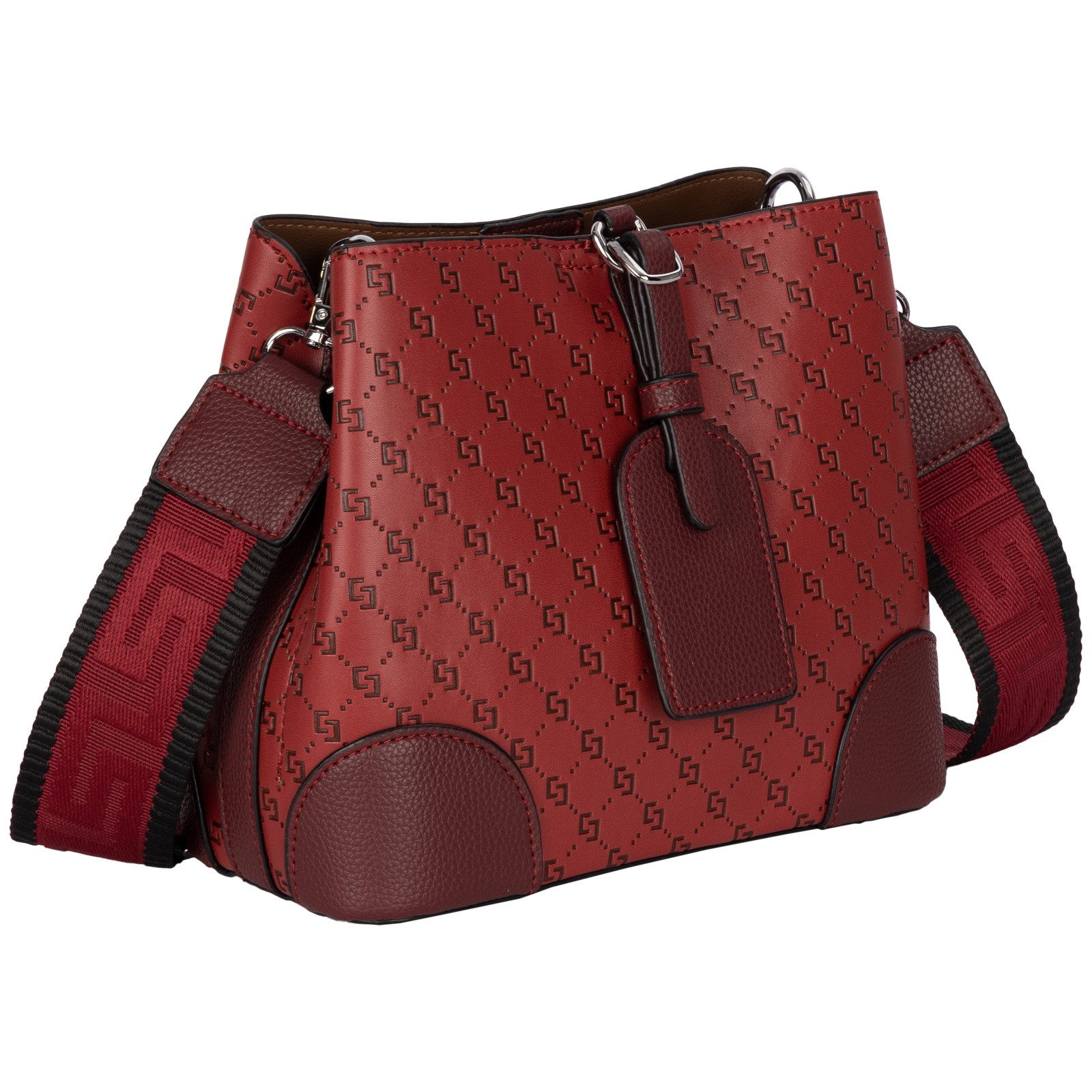 Umhängetasche Damen Tasche Schultertasche Umhängetasche Leder Optik Handtasche
