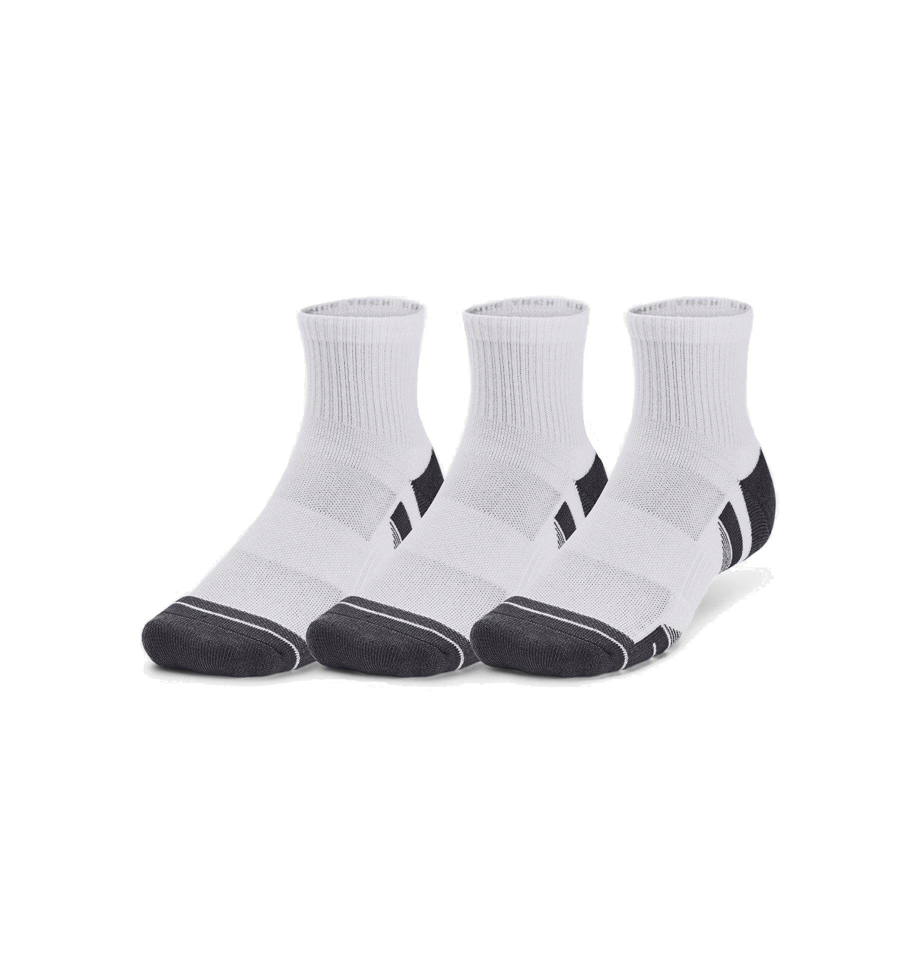 Under Armour® Basicsocken Erwachsenen er) 3-Paar, Füßlinge Tech (Pack, – Socken 3 Weiß Knöchelhohe Performance 3er-Pack