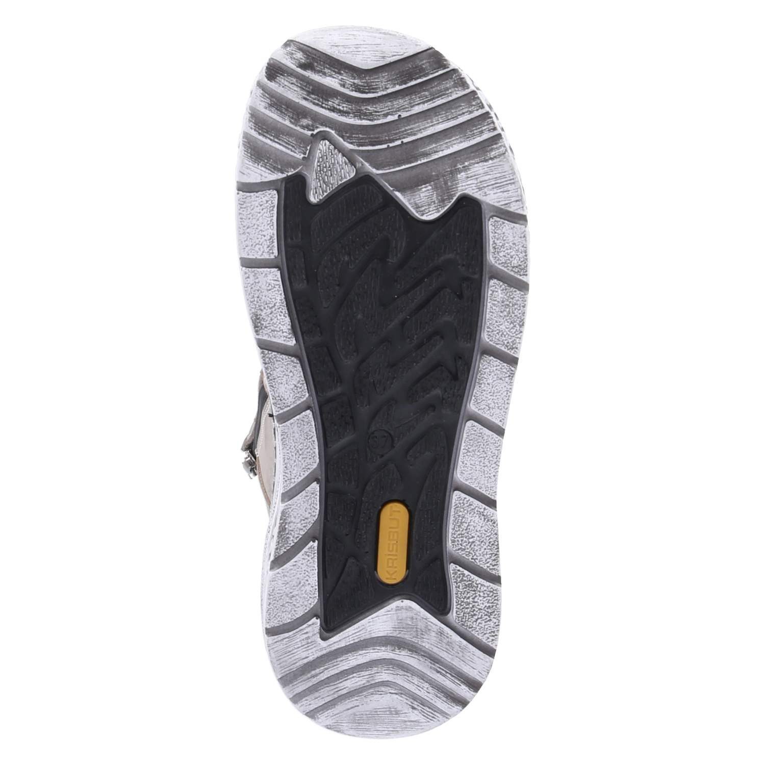 KRISBUT Krisbut 3298-3 PO Damen Glattleder grau Schnürstiefel