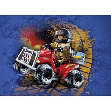 Playmobil® Konstruktions-Spielset Feuerwehr-Speed Quad
