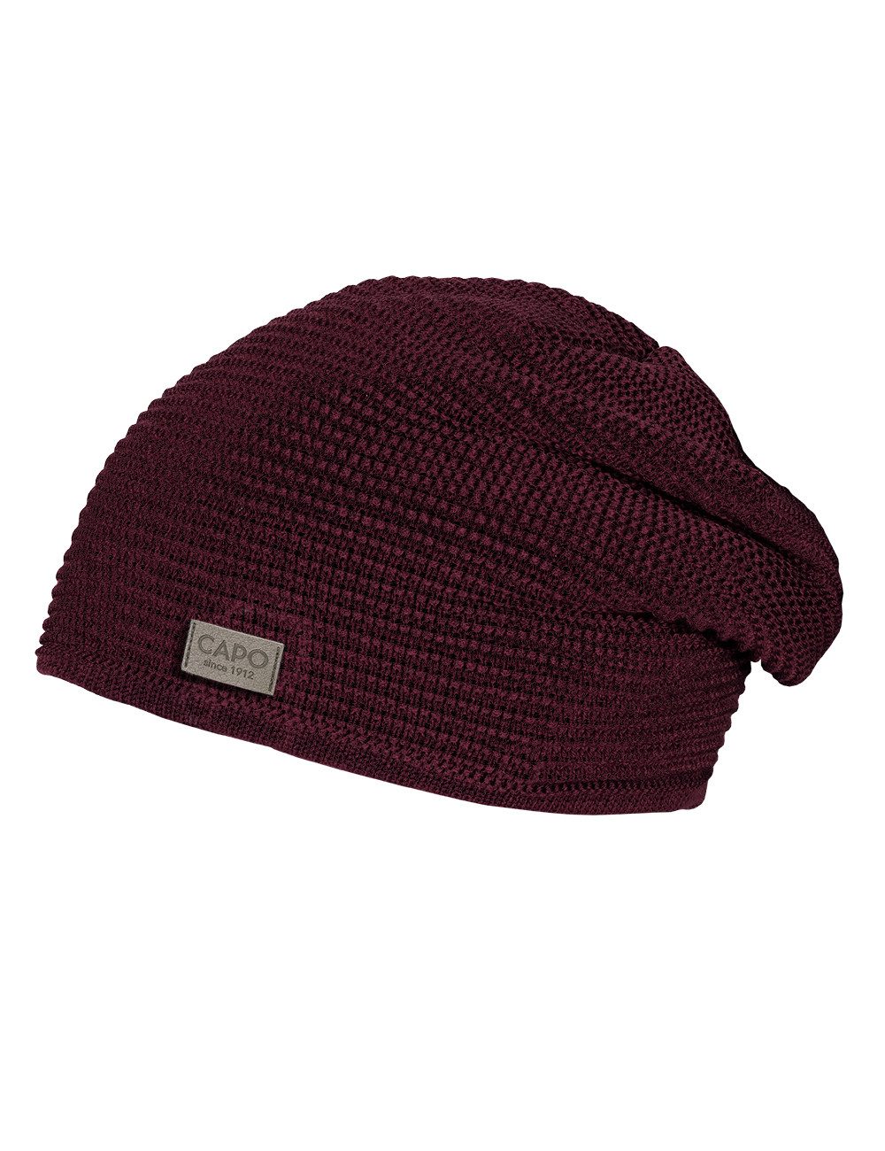 CAPO Strickmütze Woll-Beanie, LL-Struktur Strick, Fleecefutter günstig online kaufen