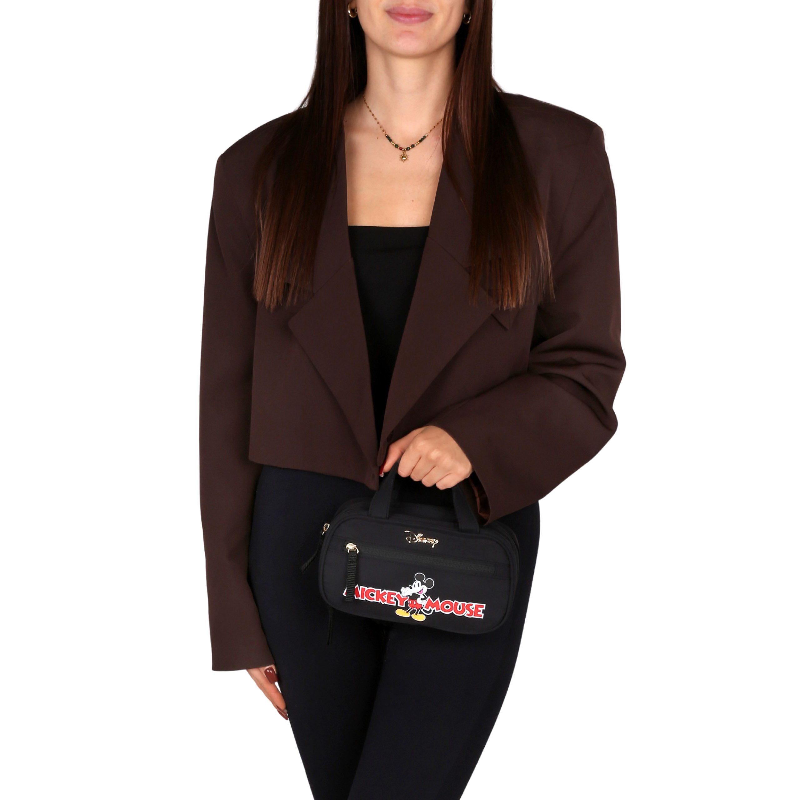 Disney Mickey Mouse Kulturbeutel Disney Mickey Mouse Kosmetiktasche für Reisen mit Reißverschluss
