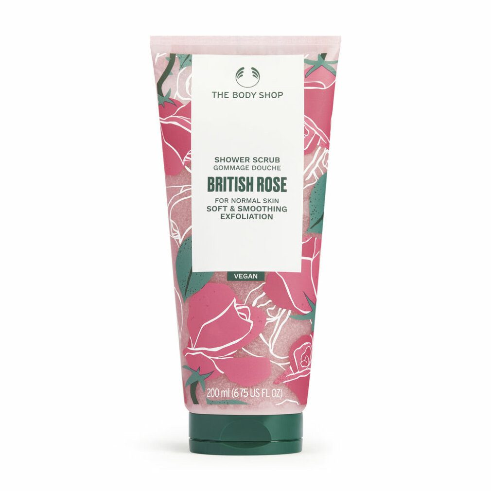 The Body Shop Körperpflegemittel BRITISH ROSE shower scrub 200ml