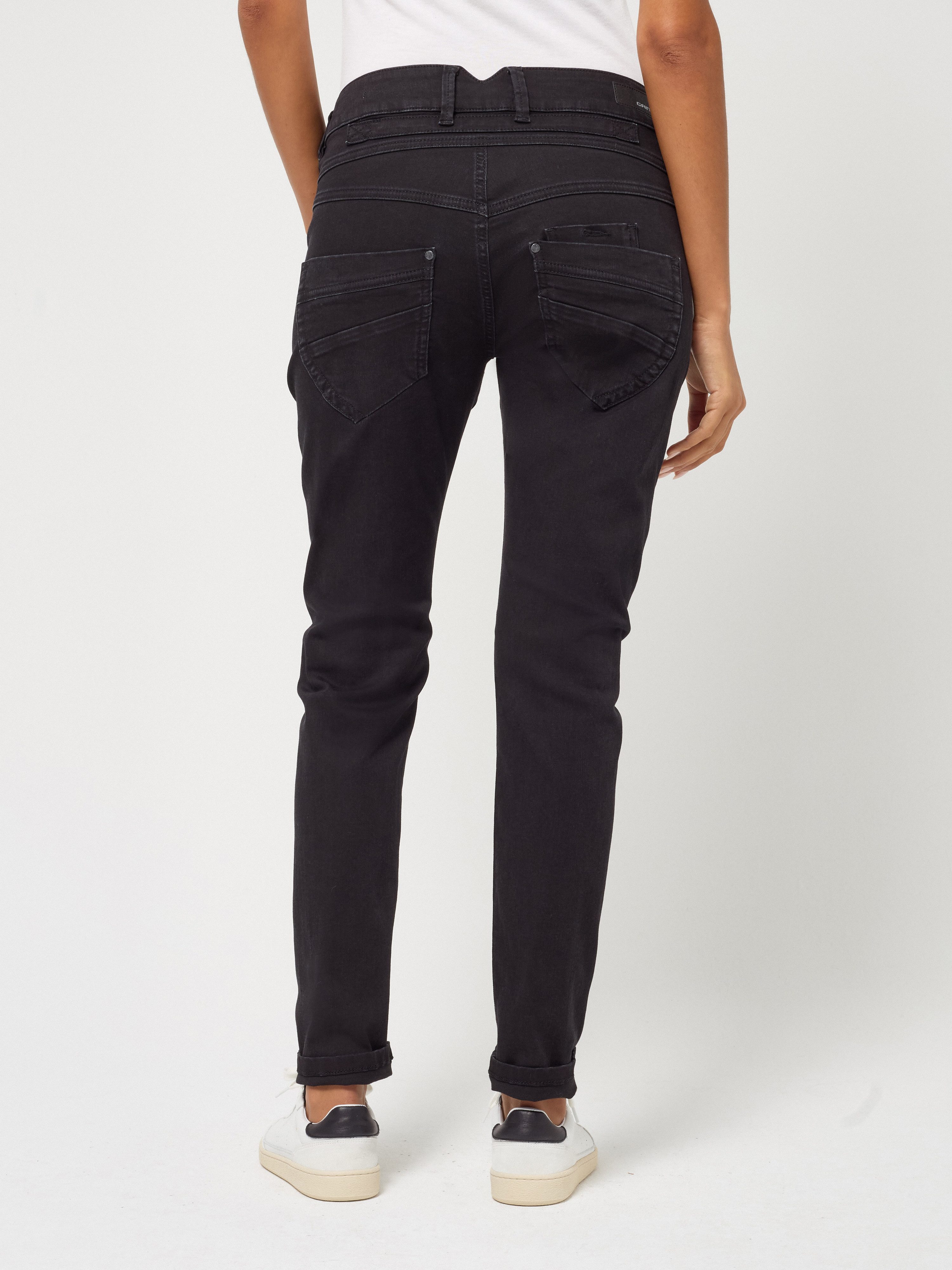 GANG Slim-fit-Jeans 94MARGE mit besonderem 4-Knopf-Verschluss