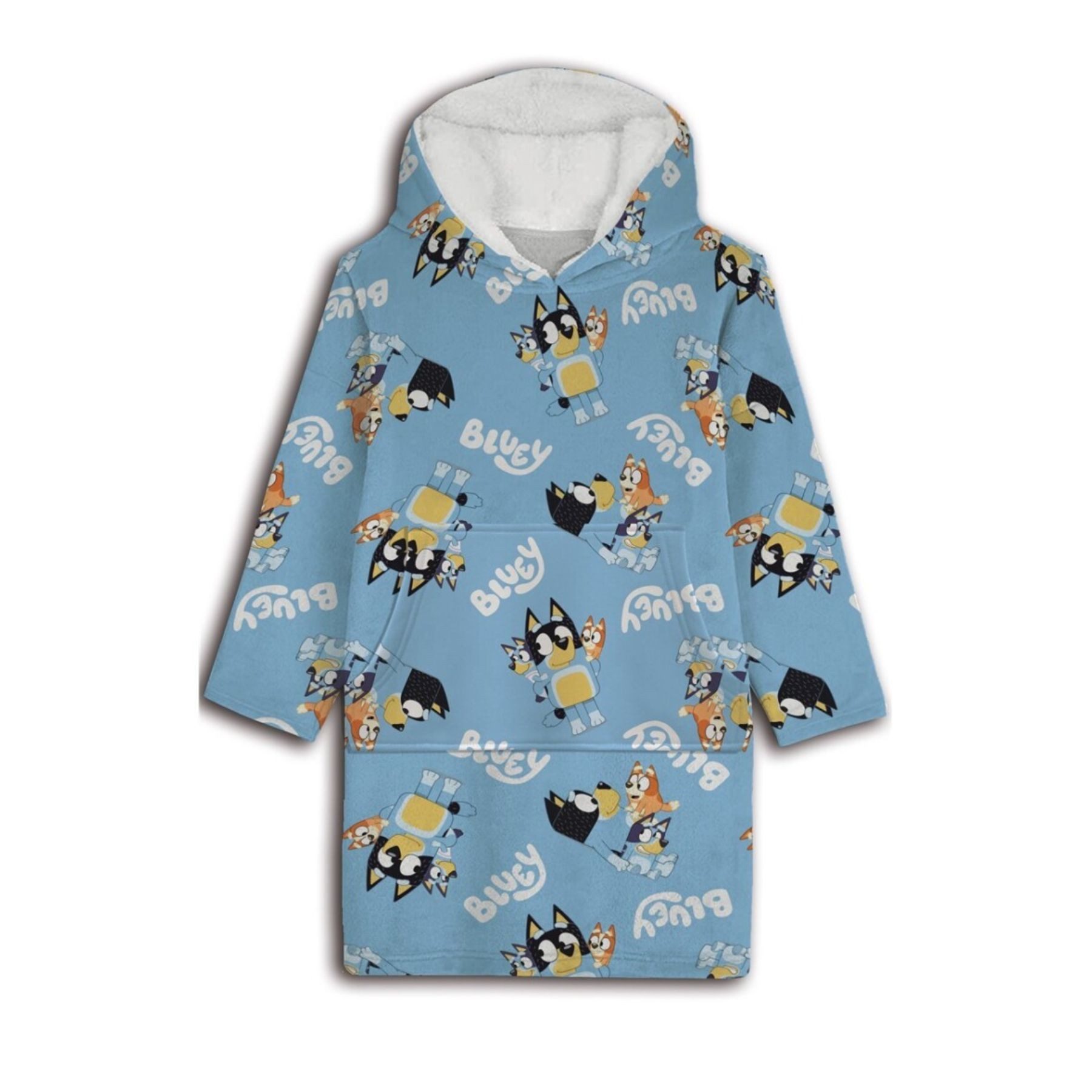 Bluey Sweatponcho Bluey Hoodie Decke Warm und weich für Kinder (1-tlg)