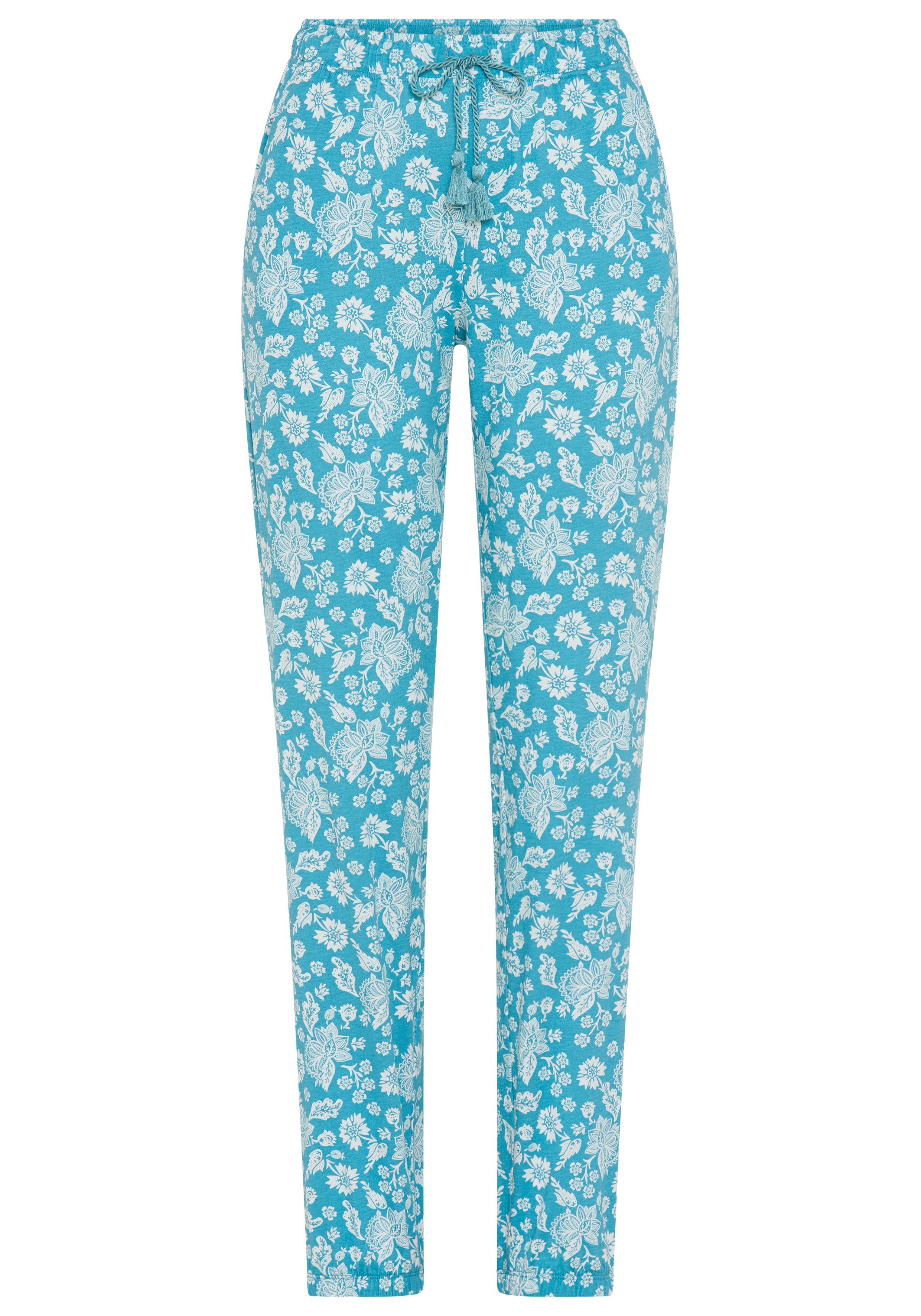 Vivance Dreams by Lascana Pyjama (Set, 2 tlg) mit Babylock-Kanten – Bild 4 von 4