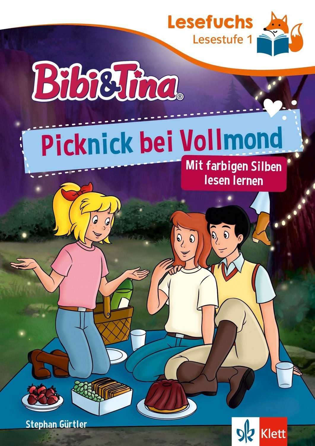 Lesefuchs Bibi & Tina: Picknick bei Vollmond Lesestufe 1 / diverse