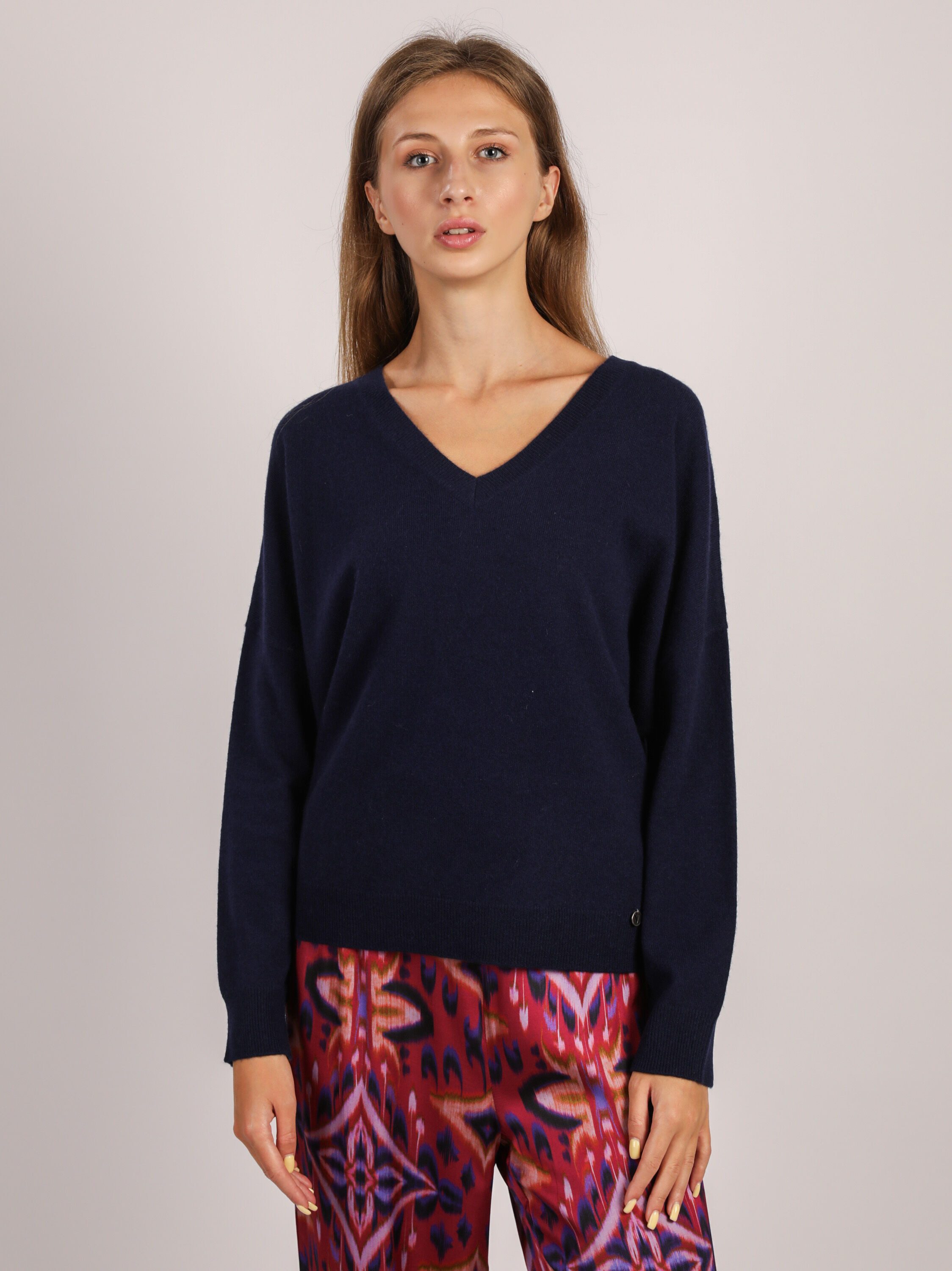 VICCI Germany V-Ausschnitt-Pullover mit V-Ausschnitt