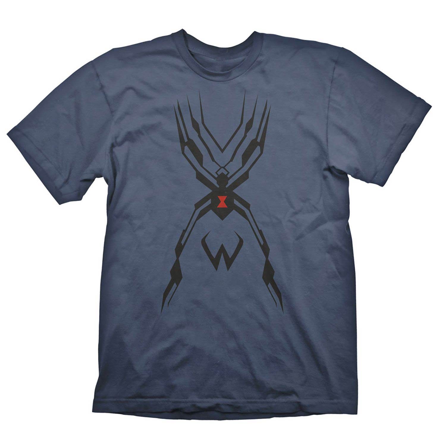 GAYA T-Shirt Overwatch T-Shirt mit Widowmaker Logo, Größe: S (1-tlg) Widowmaker Overwatch Shirt S