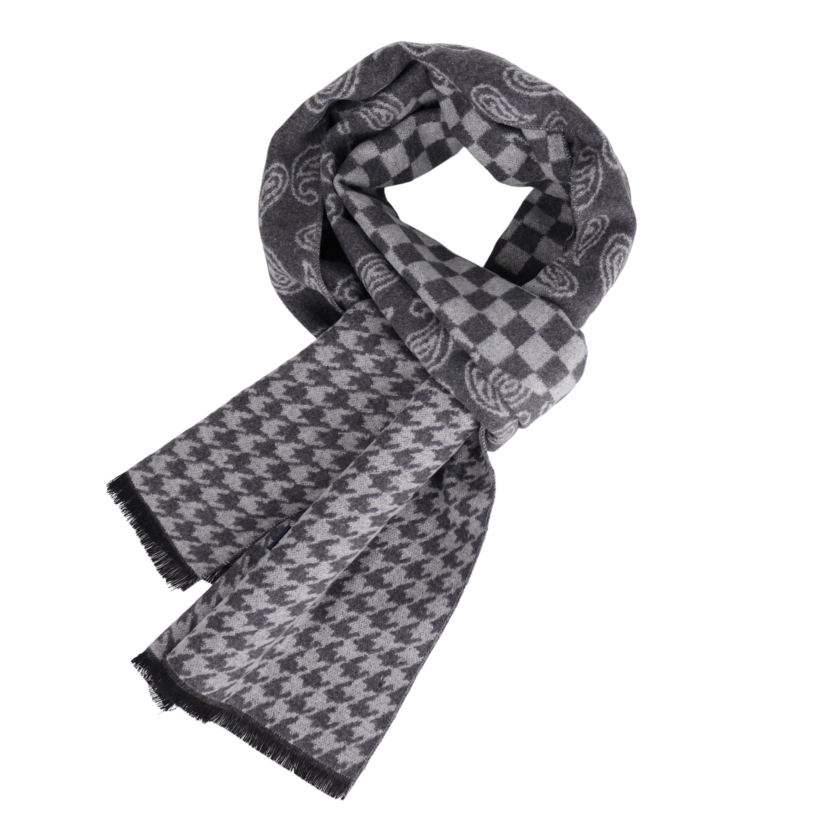 MIRROSI Modeschal Herren Weicher und warmer Schal tolles Muster 33x182cm, ( günstig online kaufen