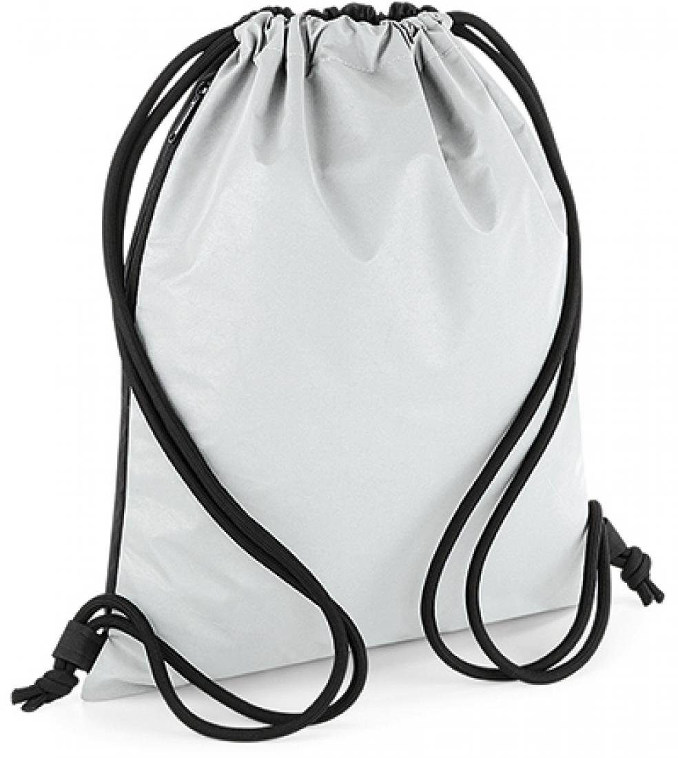 BagBase Turnbeutel Reflective Gymsac, 48 x 40 cm