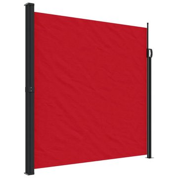 furnicato Markise Seitenmarkise Ausziehbar Rot 200x300 cm