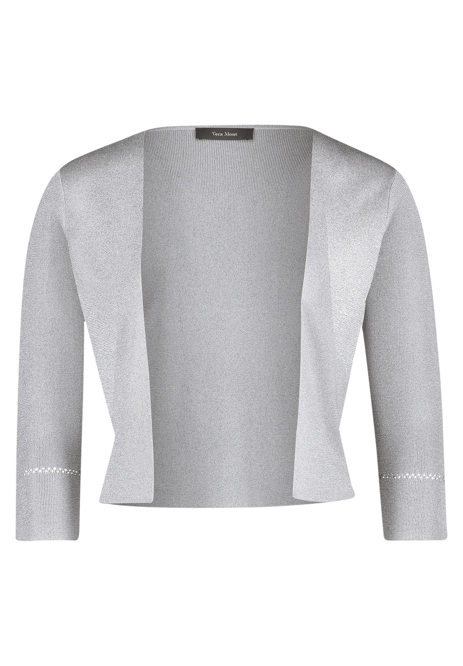 Vera Mont Strickjacke "Vera Mont Damen Strickbolero ohne Verschluss", Glitz günstig online kaufen