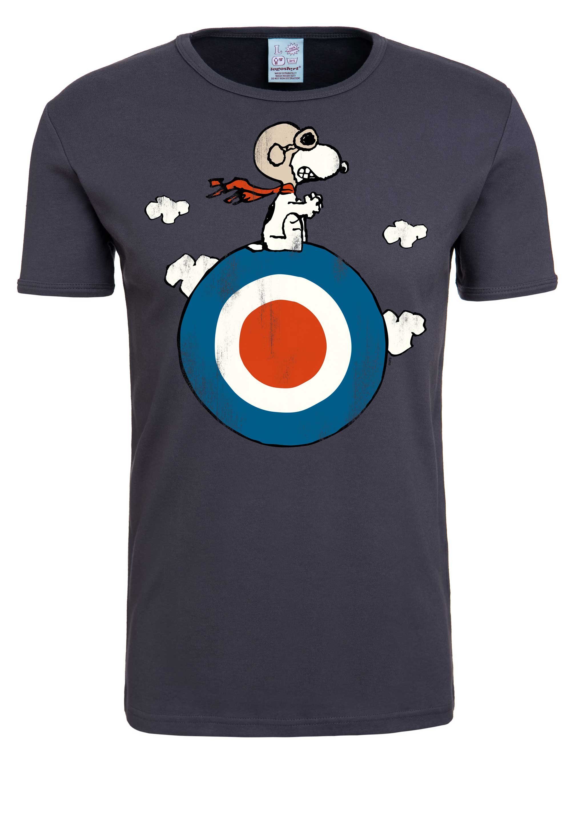 LOGOSHIRT T-Shirt Snoopy mit lizenziertem Originaldesign