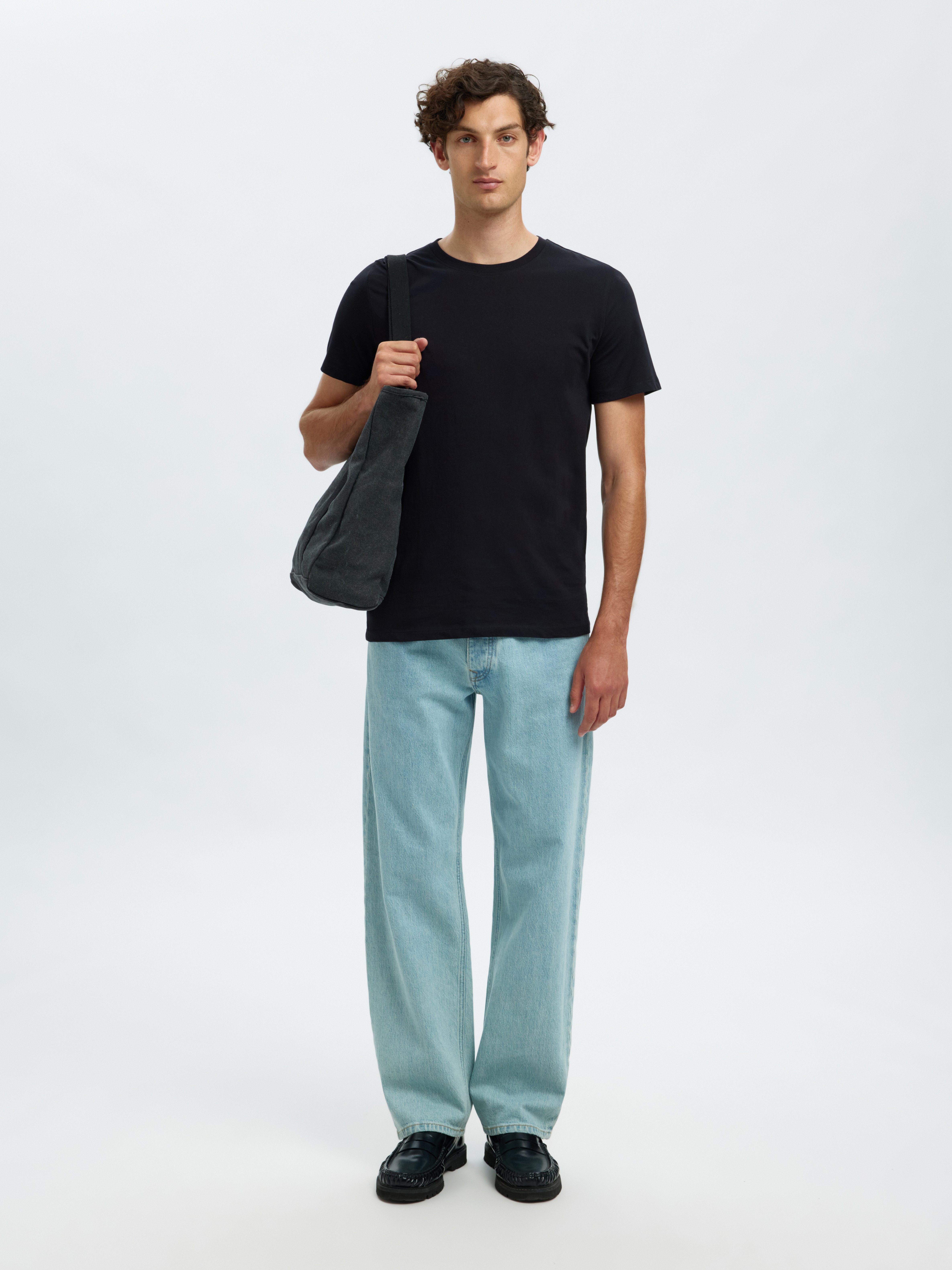 Selected Rundhalsshirt SLHCORMAC SS O-NECK TEE 5 PACK NOOS (Packung, 5-tlg)