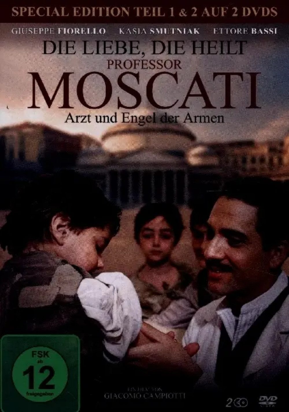 DVD Die Liebe, die heilt - Professor Moscati. Tl.1&2, 2 DVD