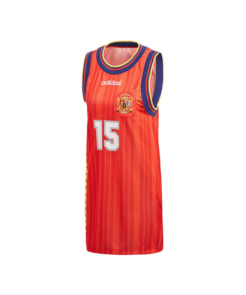 adidas Originals T-Shirt adidas Originals Spanien Tank Dress Trikot Damen Polyester