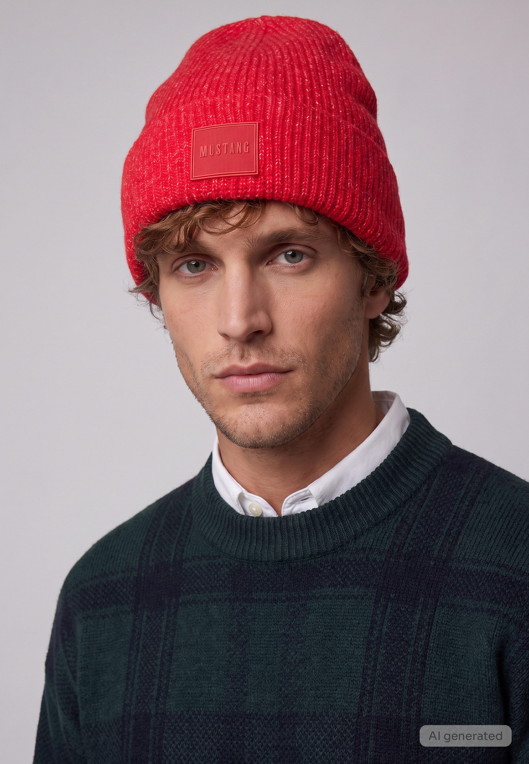 MUSTANG Beanie Herren Style Farmington