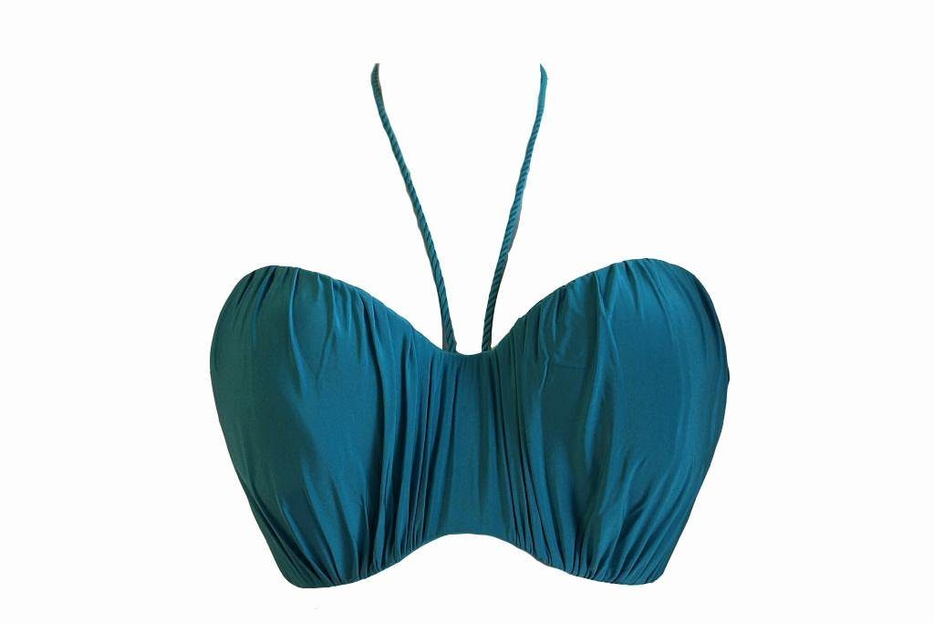 PANACHE Badeanzug Bikini Top 75G türkis